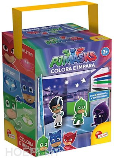 Immagine di COLORA E IMPARA PJ MASKS "GATTOBOY, GUHETTA E GECO"